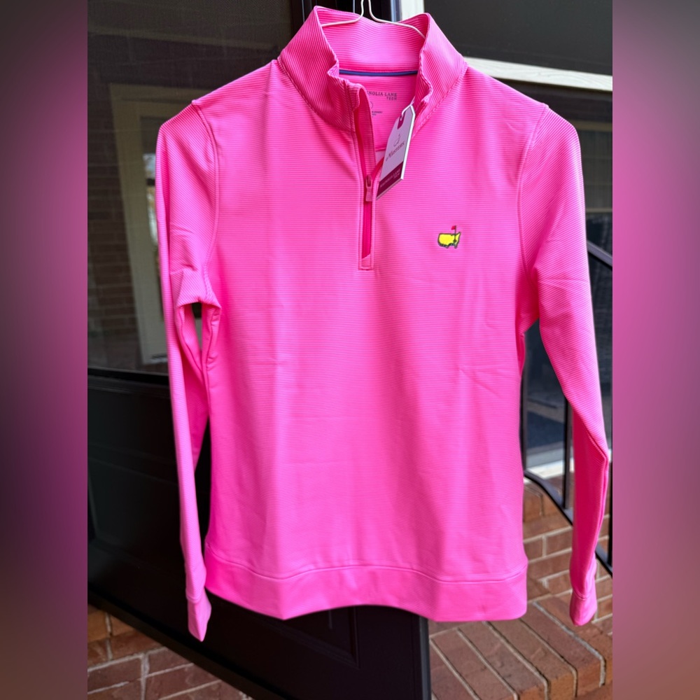 Magnolia Lane Tech, Masters Women’s 1/4 zip, pink NWT small